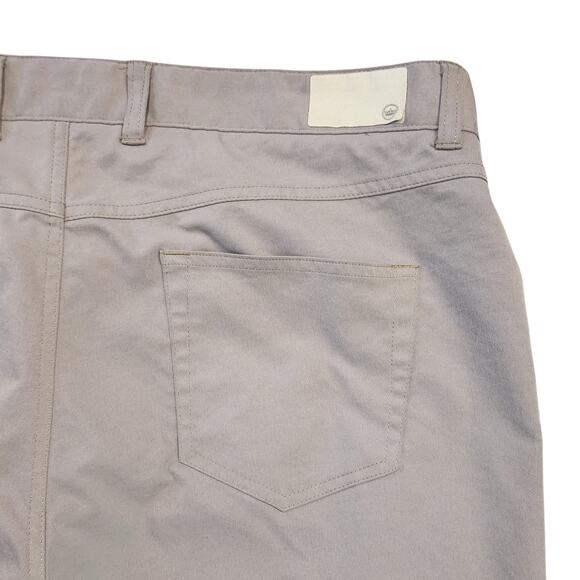 Peter Millar Stretch Chino Performance Golf Pants Khaki 5-pocket EB66 size 40x32 - Picture 12 of 14